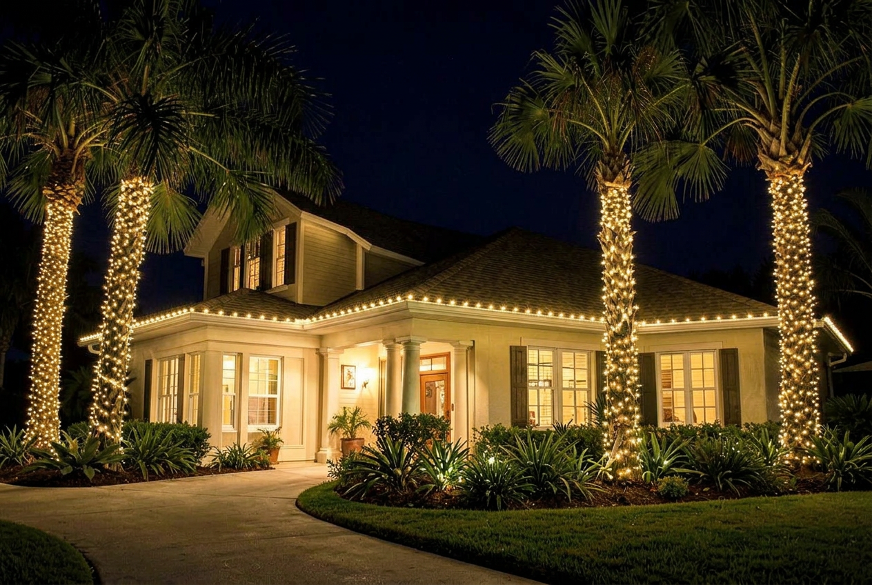 Orion Christmas Lights install near Clearwater