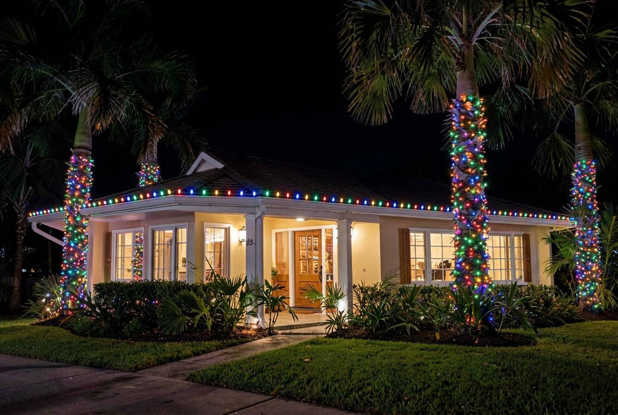 Orion Christmas Lights install near Clearwater