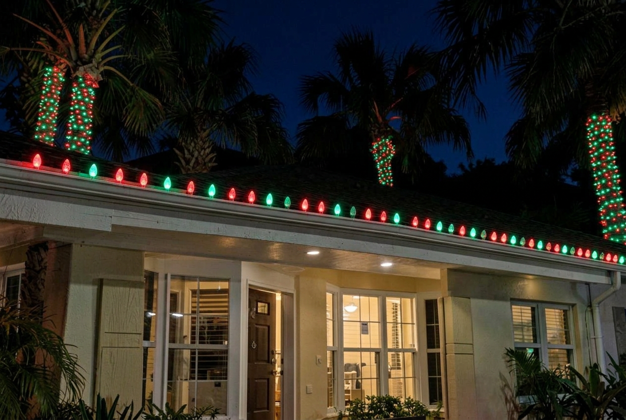 Orion Christmas Lights install near Clearwater