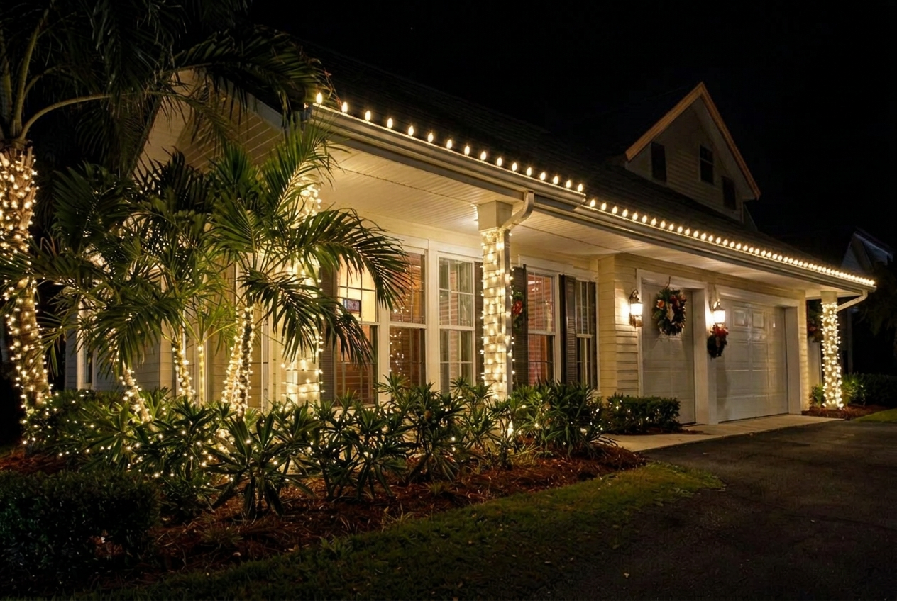 Orion Christmas Lights install near Clearwater